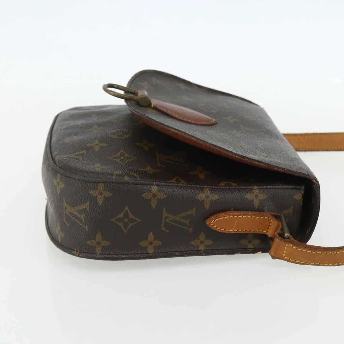 LOUIS VUITTON Monogram Saint Cloud GM Shoulder Bag M51242 LV Auth 155262
