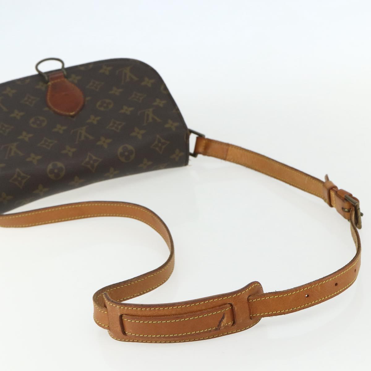 LOUIS VUITTON Monogram Saint Cloud GM Shoulder Bag M51242 LV Auth 155262