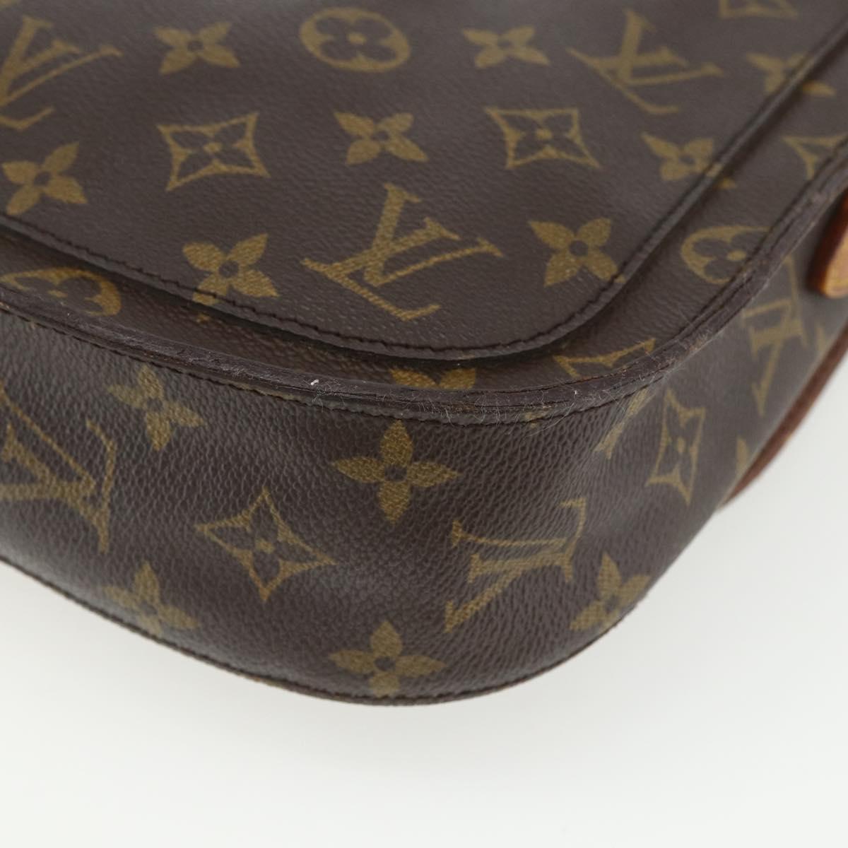 LOUIS VUITTON Monogram Saint Cloud GM Shoulder Bag M51242 LV Auth 155263