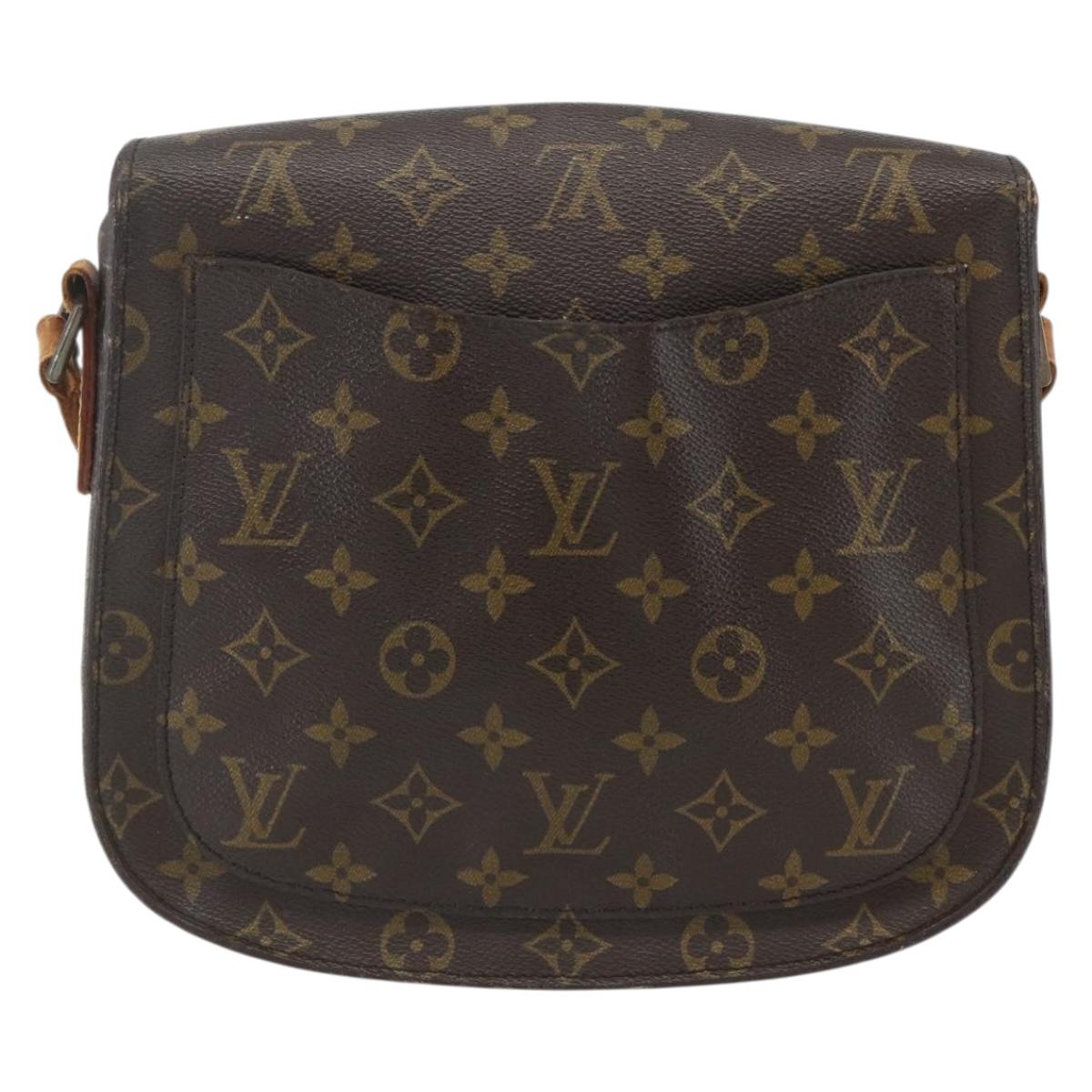 LOUIS VUITTON Monogram Saint Cloud GM Shoulder Bag M51242 LV Auth 155263
