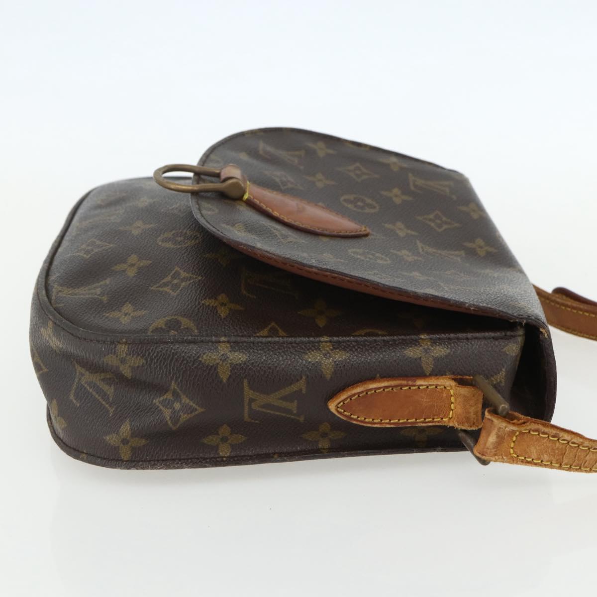 LOUIS VUITTON Monogram Saint Cloud GM Shoulder Bag M51242 LV Auth 155263