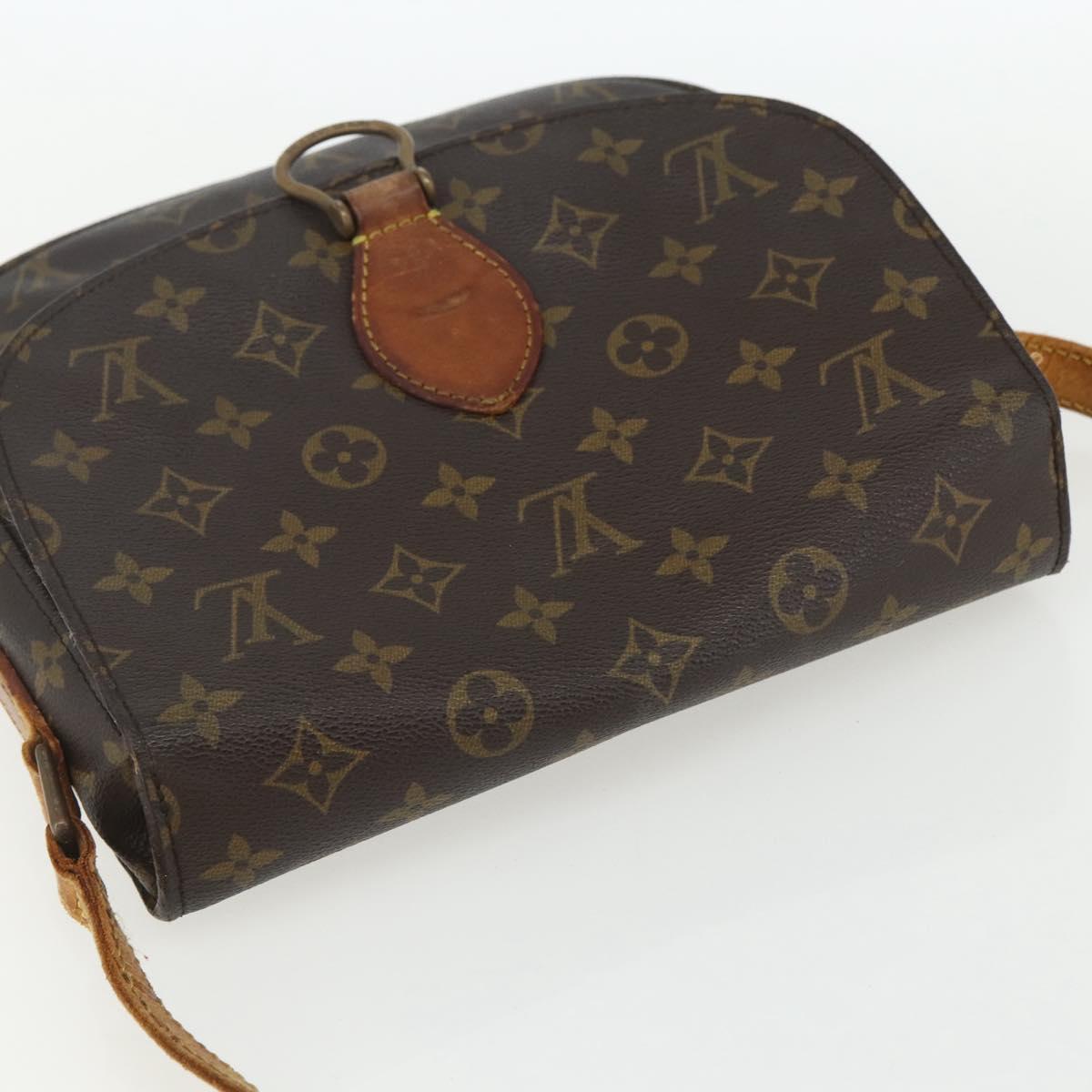 LOUIS VUITTON Monogram Saint Cloud GM Shoulder Bag M51242 LV Auth 155263