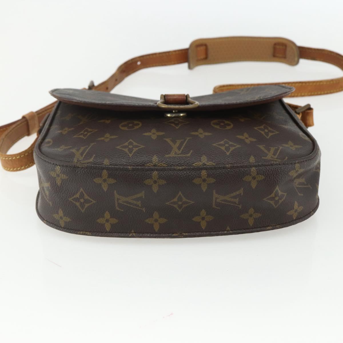 LOUIS VUITTON Monogram Saint Cloud GM Shoulder Bag M51242 LV Auth 155263