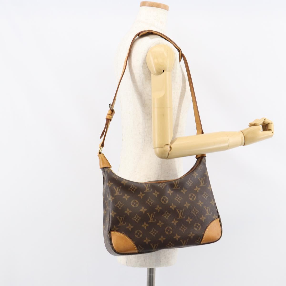 LOUIS VUITTON Monogram Boulogne 30 Shoulder Bag M51265 LV Auth 155266