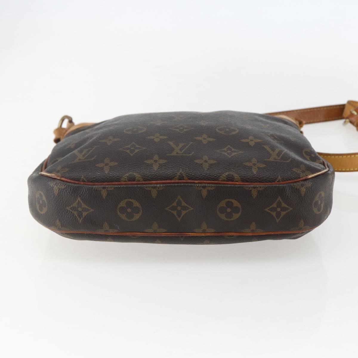 LOUIS VUITTON Monogram Odeon PM Shoulder Bag M56390 LV Auth 155268