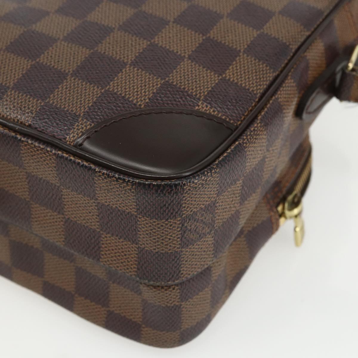 LOUIS VUITTON Damier Ebene Amazon Shoulder Bag SPO N48074 LV Auth 155271V