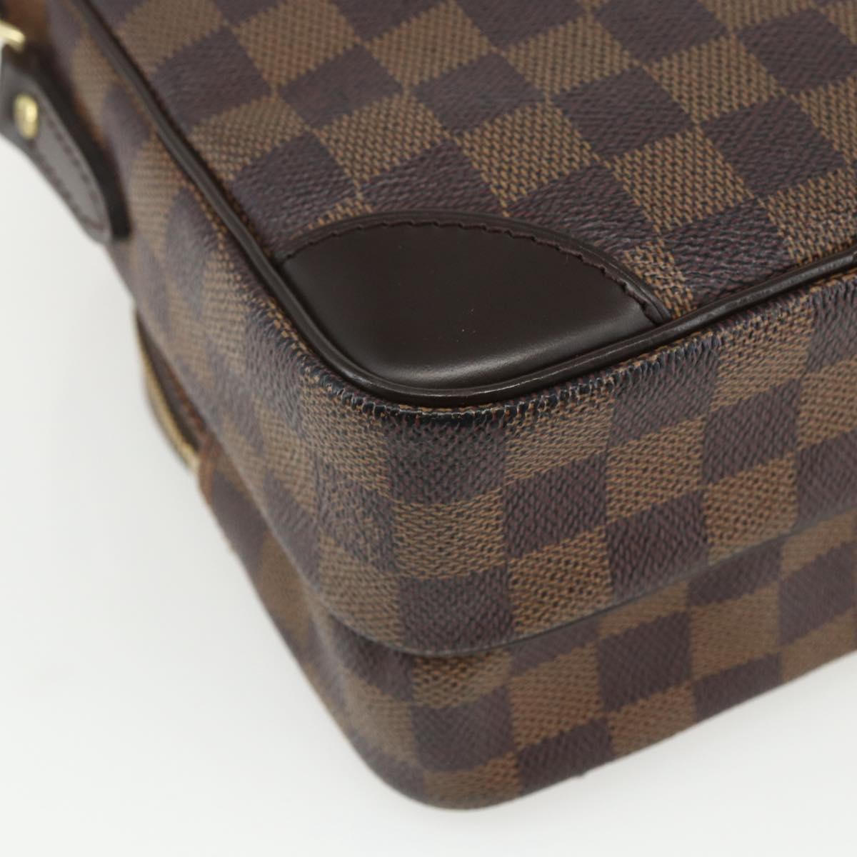 LOUIS VUITTON Damier Ebene Amazon Shoulder Bag SPO N48074 LV Auth 155271V