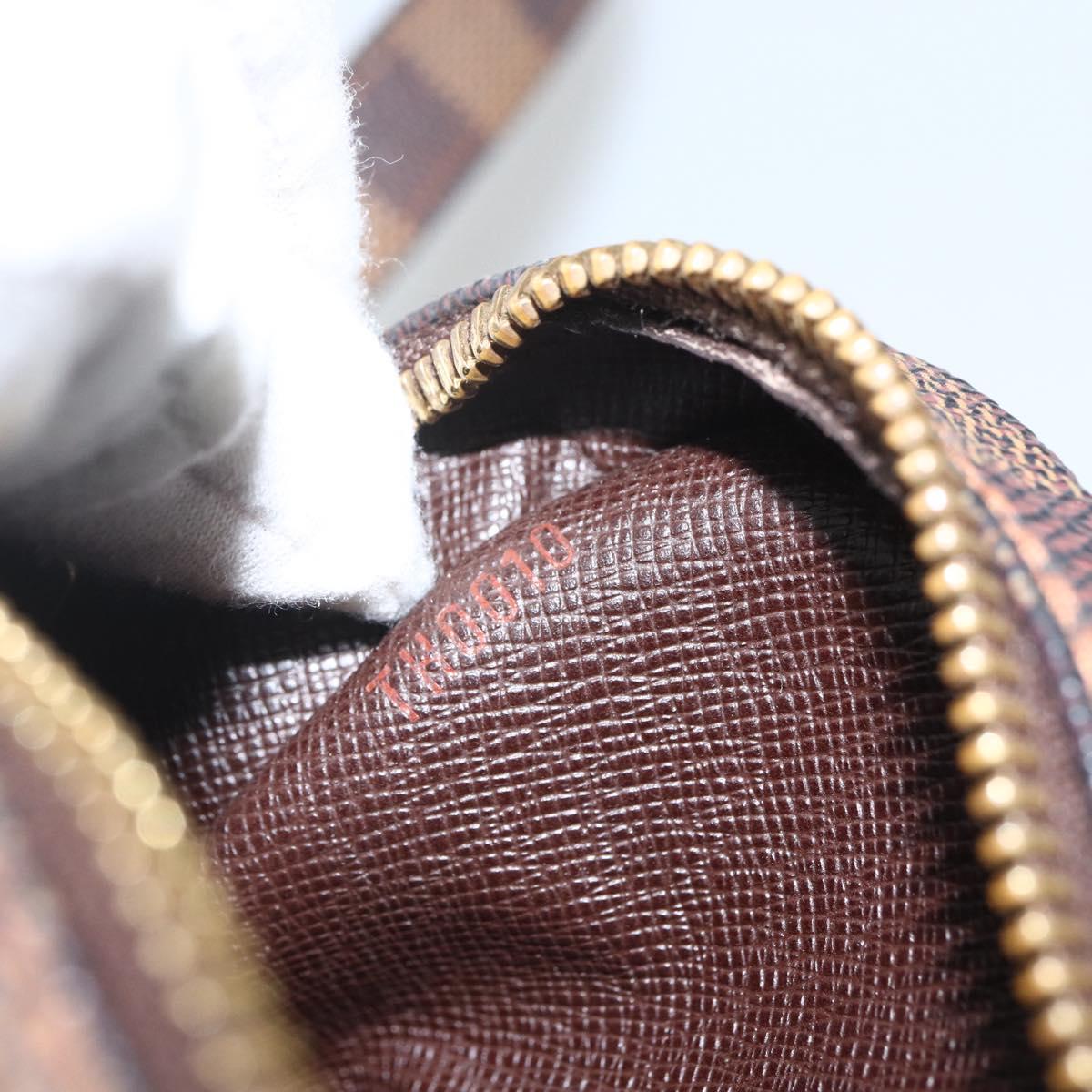 LOUIS VUITTON Damier Ebene Amazon Shoulder Bag SPO N48074 LV Auth 155271V