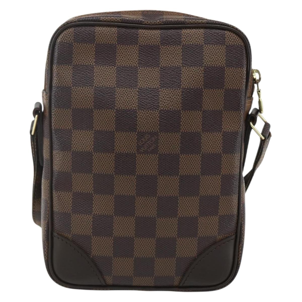 LOUIS VUITTON Damier Ebene Amazon Shoulder Bag SPO N48074 LV Auth 155271V