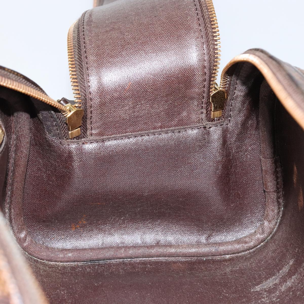 LOUIS VUITTON Damier Ebene Trousse Toilette King Size Pouch N47527 Auth 155272