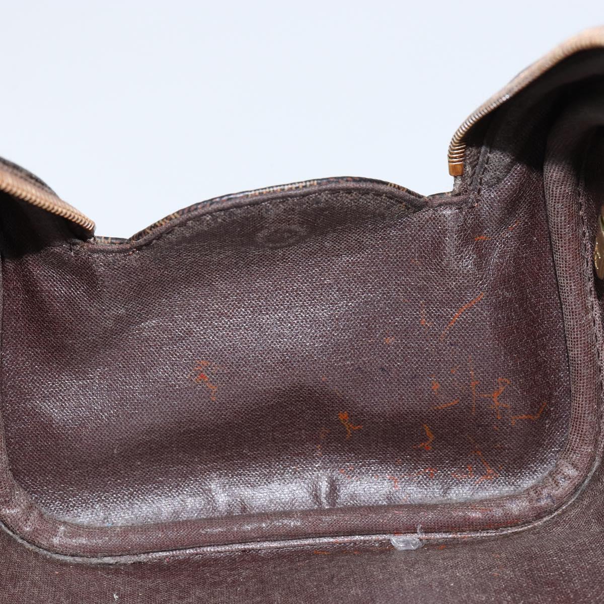 LOUIS VUITTON Damier Ebene Trousse Toilette King Size Pouch N47527 Auth 155272