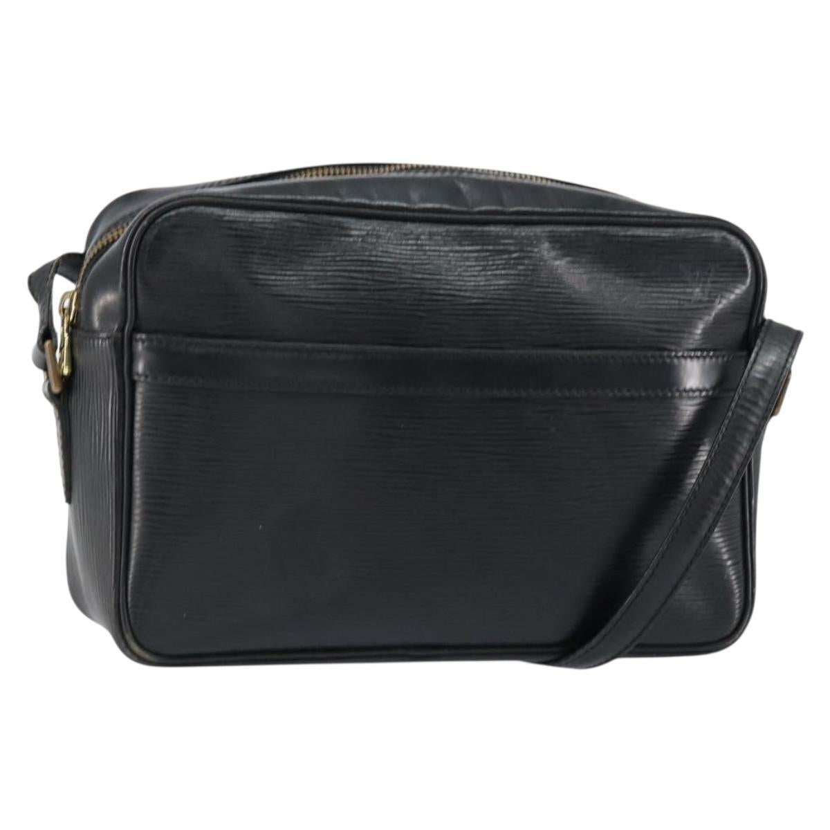 LOUIS VUITTON Epi Trocadero 27 Shoulder Bag Black M52312 LV Auth 155275