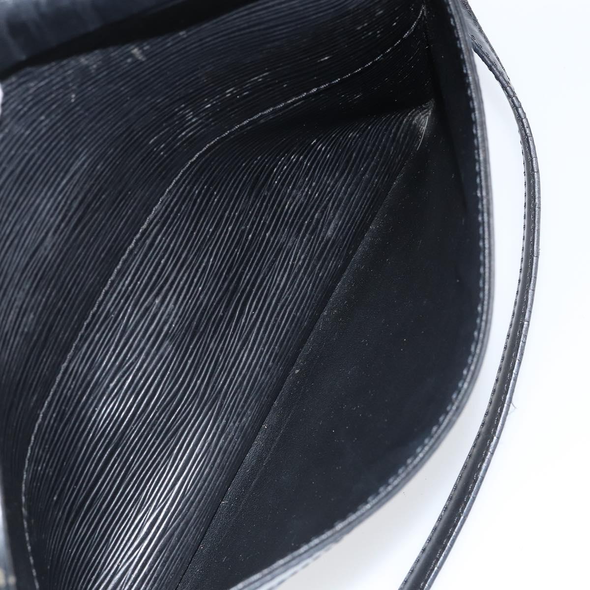 LOUIS VUITTON Epi Trocadero 27 Shoulder Bag Black M52312 LV Auth 155275