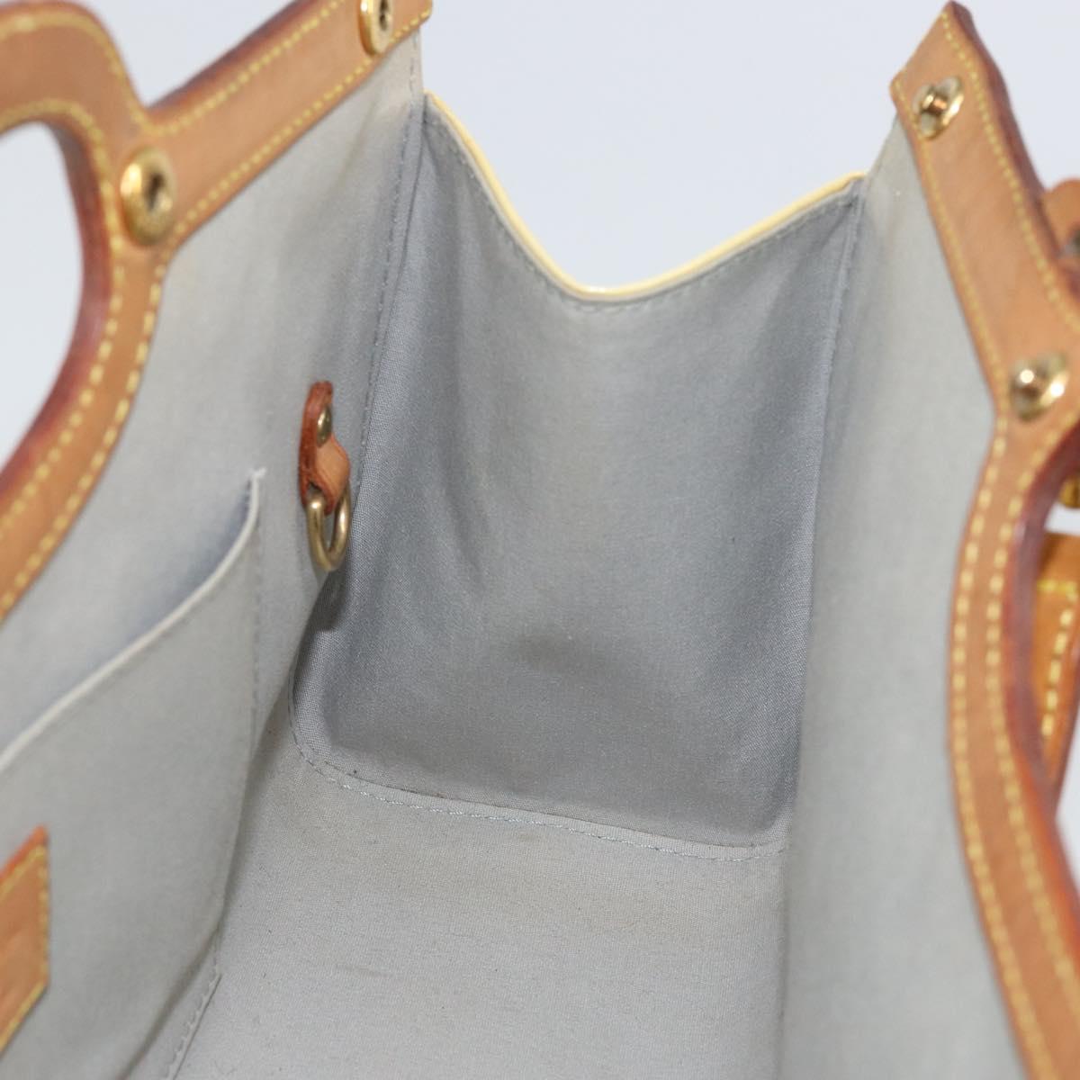 LOUIS VUITTON Monogram Vernis Roxbury Drive Hand Bag Perle M91374 LV Auth 155278