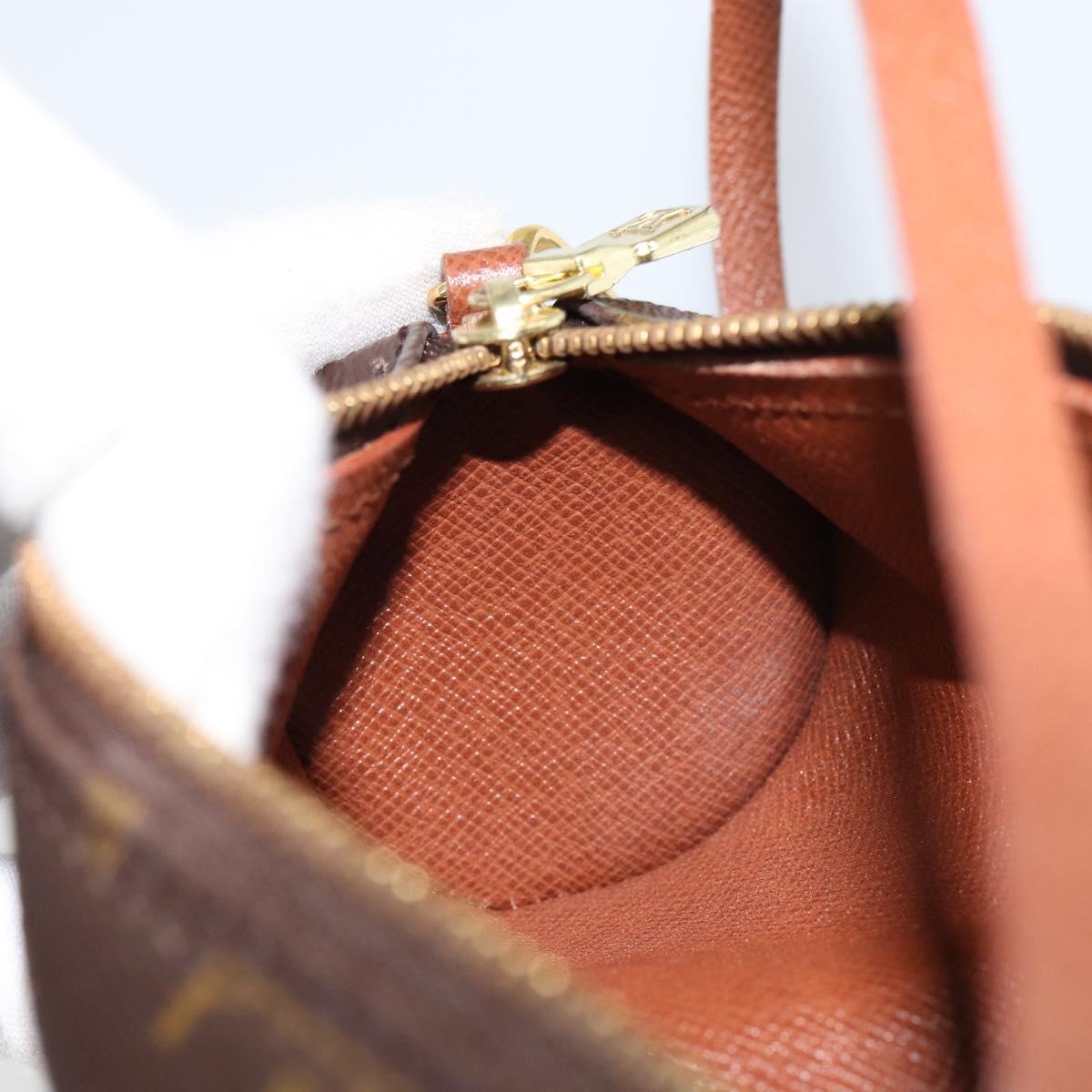 LOUIS VUITTON Monogram Papillon Pouch LV Auth 155280