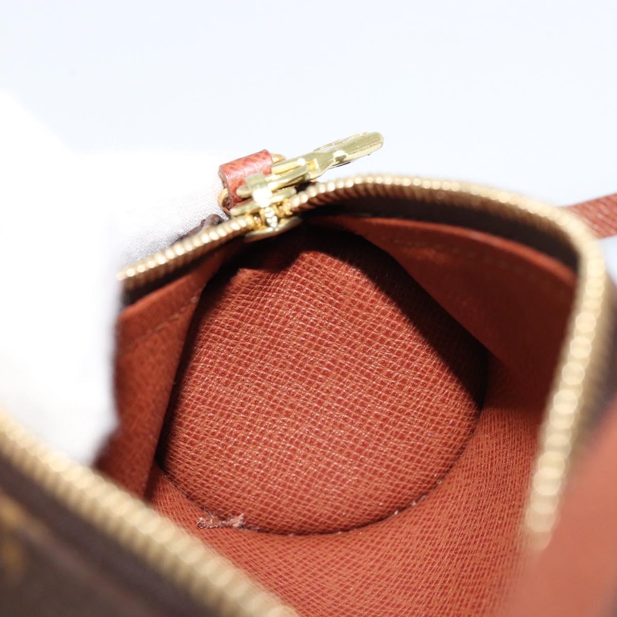 LOUIS VUITTON Monogram Papillon Pouch LV Auth 155281M