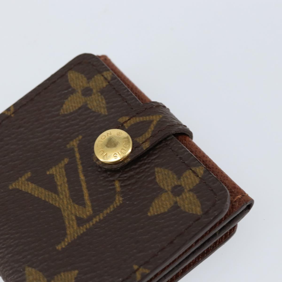 LOUIS VUITTON Monogram Porte Photo 4 Vole Photo Frame M58010 LV Auth 155283M