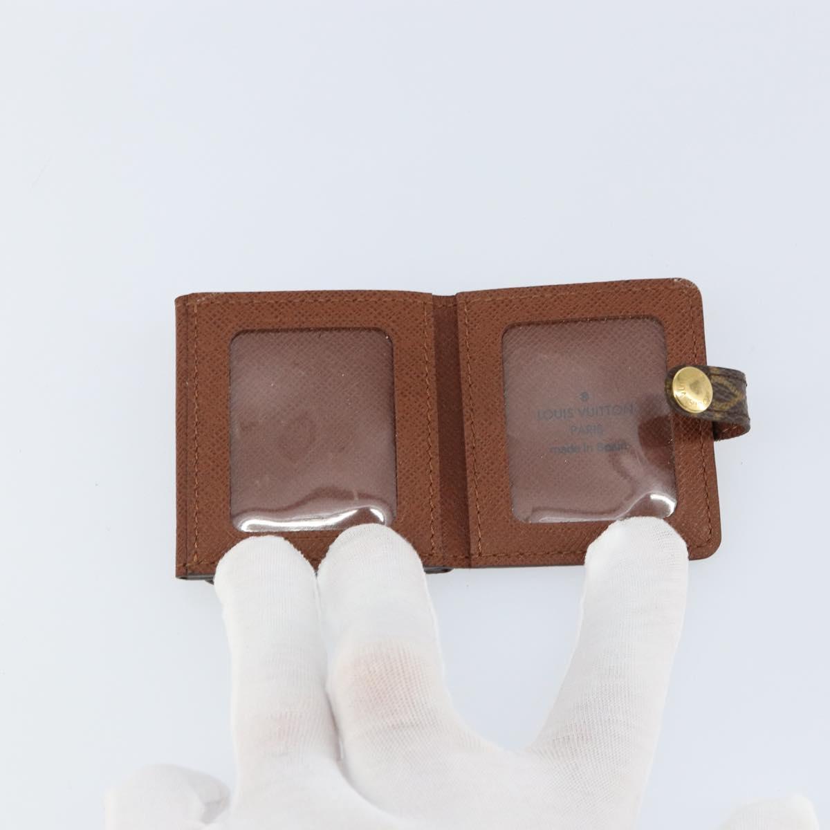 LOUIS VUITTON Monogram Porte Photo 4 Vole Photo Frame M58010 LV Auth 155283M