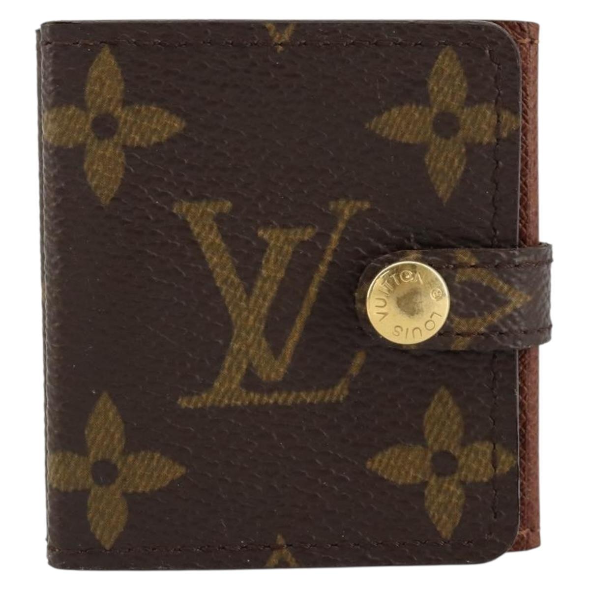 LOUIS VUITTON Monogram Porte Photo 4 Vole Photo Frame M58010 LV Auth 155283M