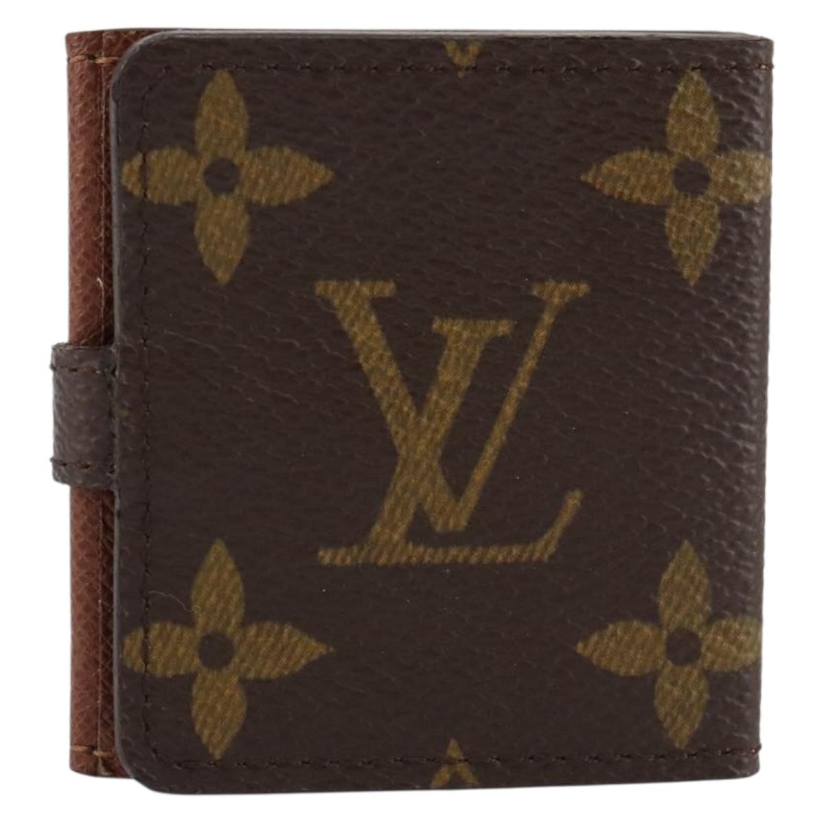 LOUIS VUITTON Monogram Porte Photo 4 Vole Photo Frame M58010 LV Auth 155283M