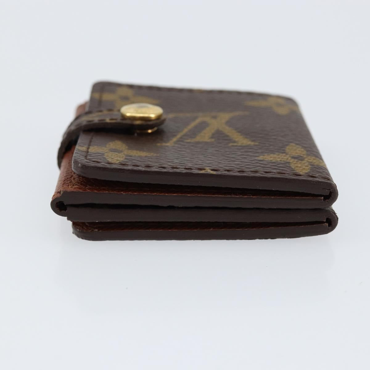 LOUIS VUITTON Monogram Porte Photo 4 Vole Photo Frame M58010 LV Auth 155283M