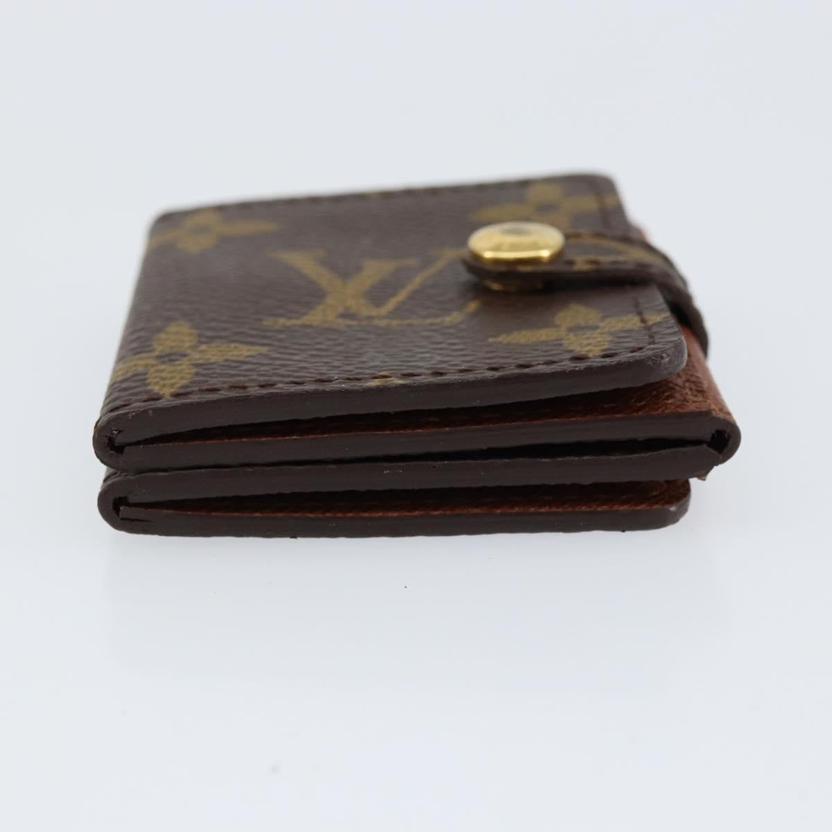 LOUIS VUITTON Monogram Porte Photo 4 Vole Photo Frame M58010 LV Auth 155283M