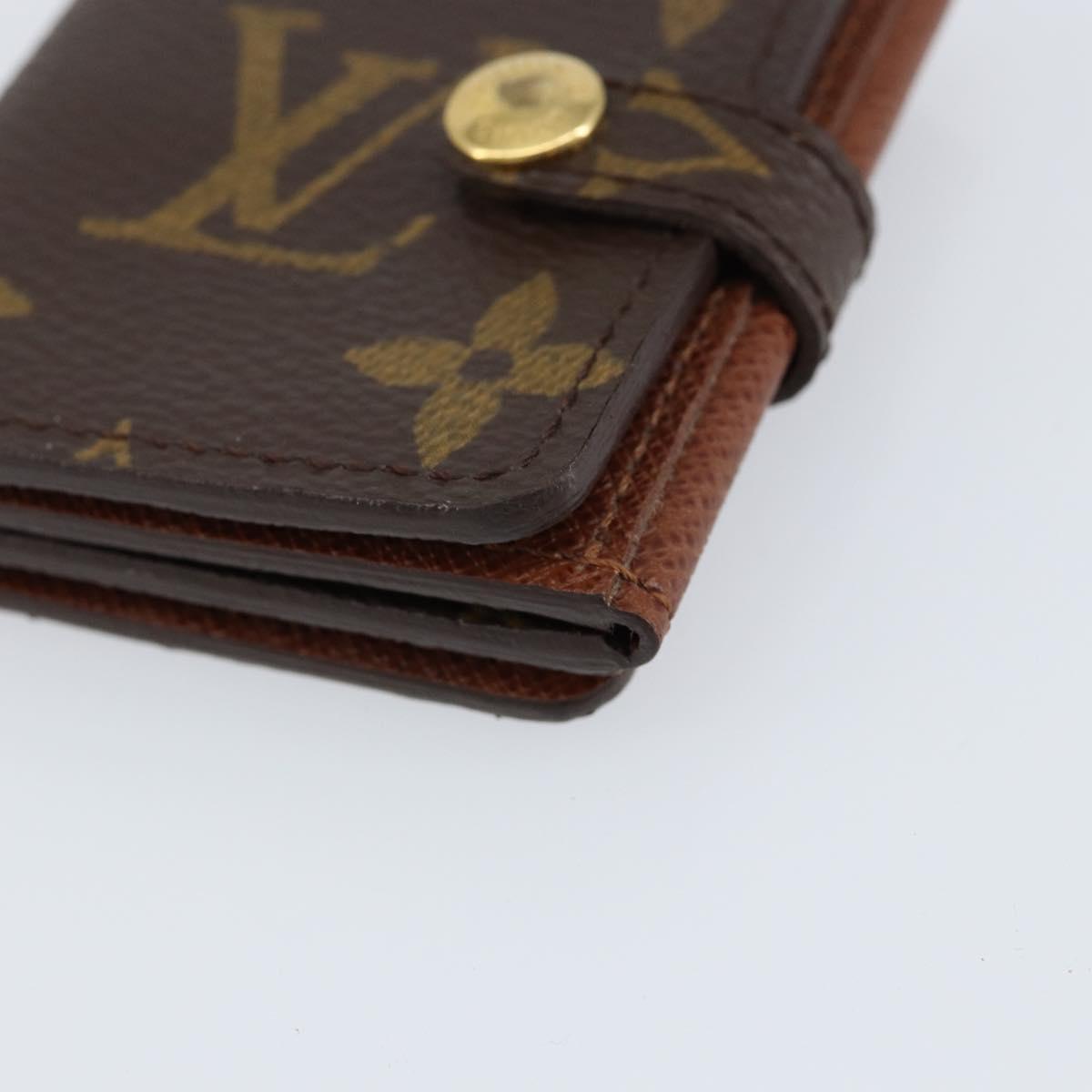 LOUIS VUITTON Monogram Porte Photo 4 Vole Photo Frame M58010 LV Auth 155283M