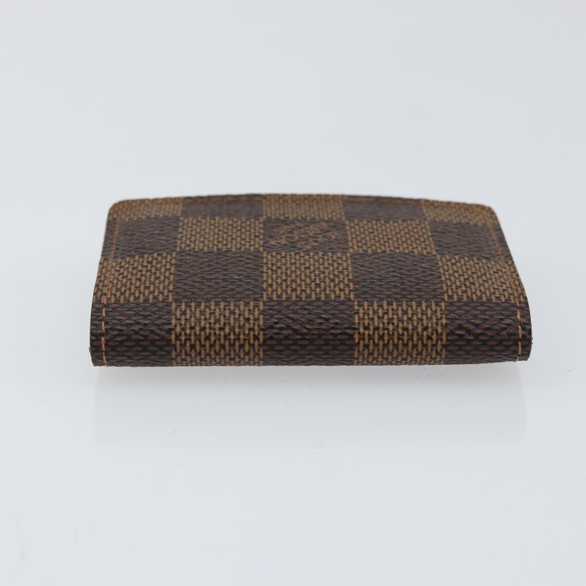 LOUIS VUITTON Damier Ebene Cuff Case LV Auth 155286