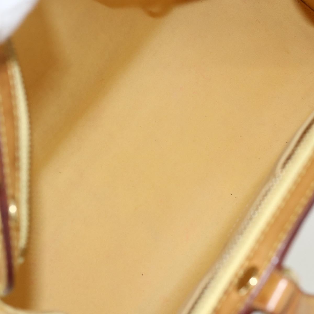 LOUIS VUITTON Monogram Vernis Blair MM Hand Bag 2way Citrin M90108 Auth 155287