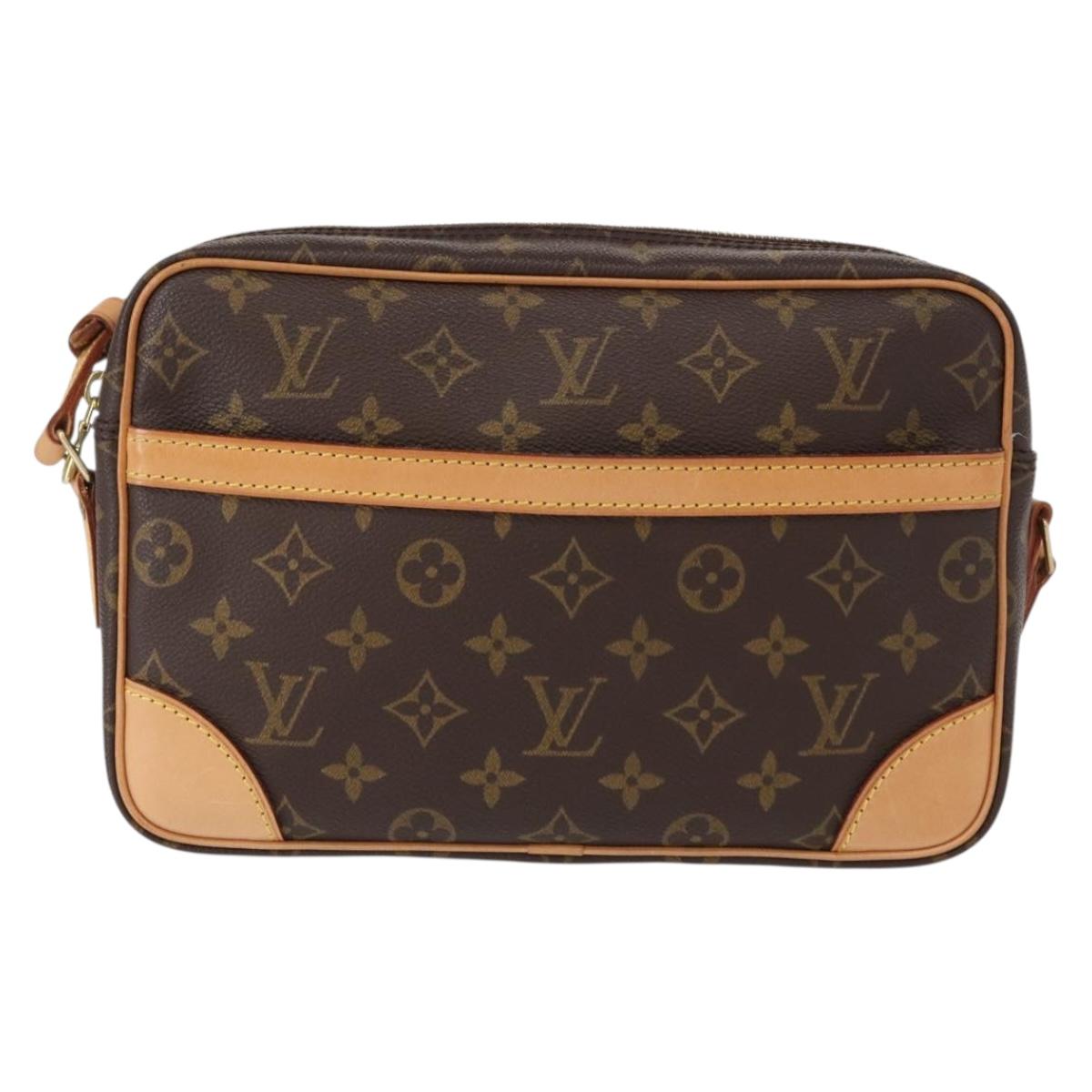 LOUIS VUITTON Monogram Trocadero 27 Shoulder Bag M51274 LV Auth 155353