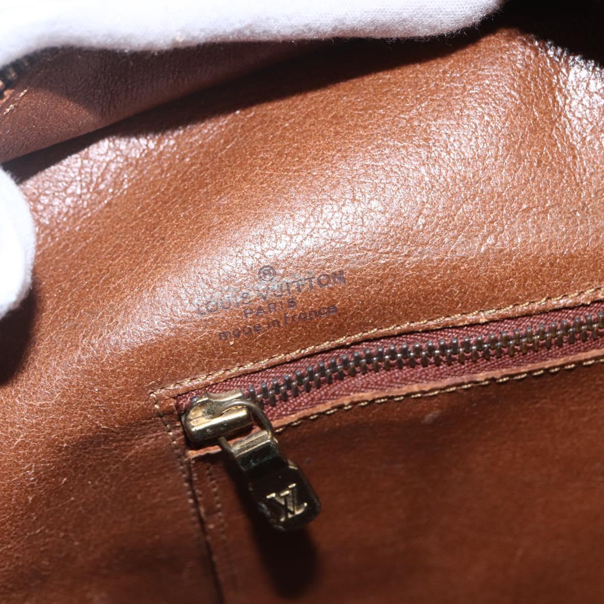 LOUIS VUITTON Monogram Sack Weekend PM Hand Bag M42425 LV Auth 155355