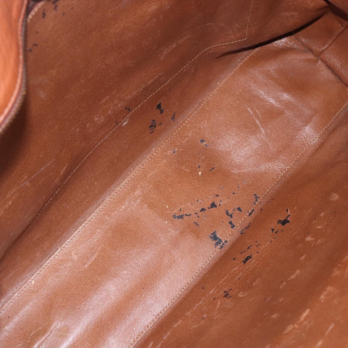 LOUIS VUITTON Monogram Sack Weekend PM Hand Bag M42425 LV Auth 155355