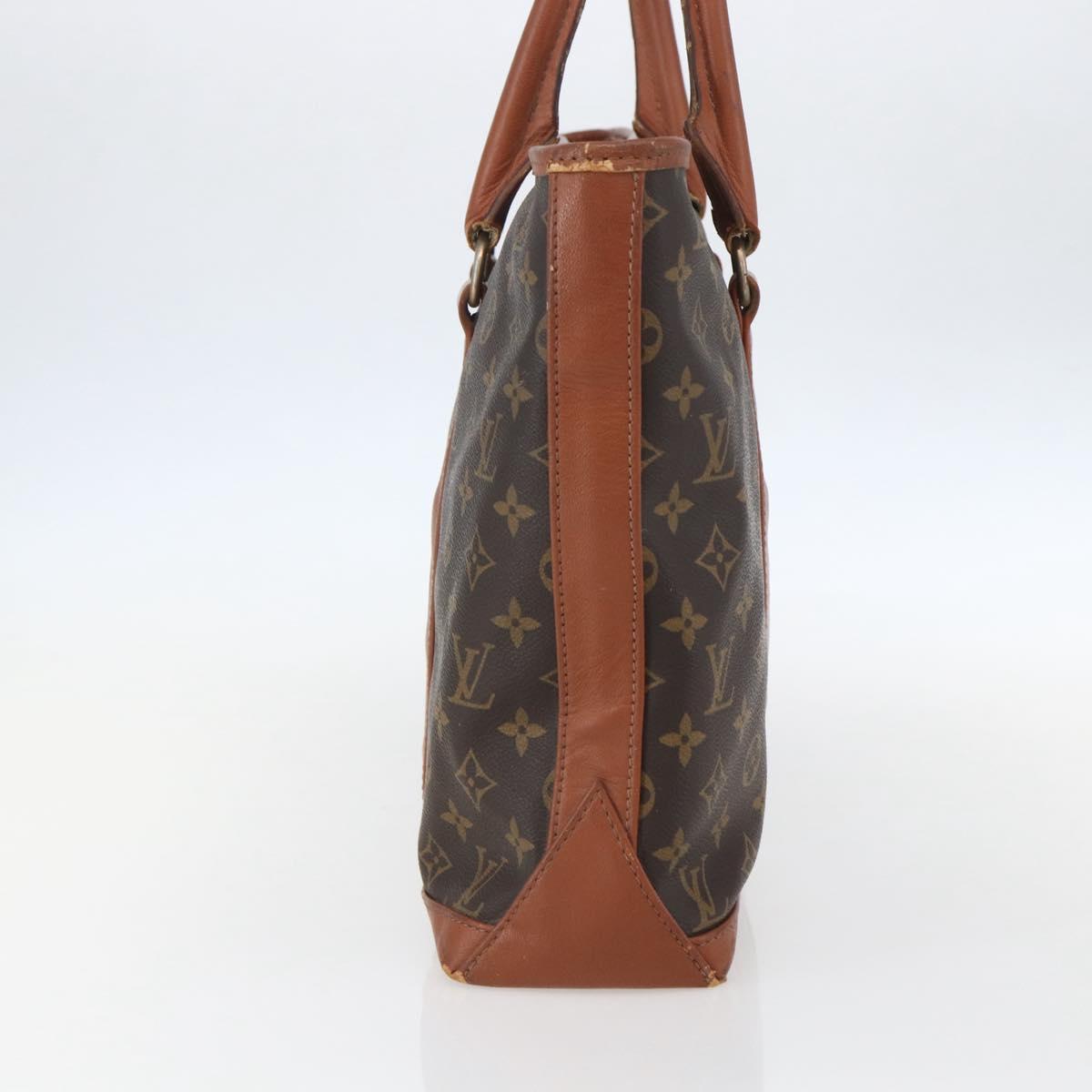 LOUIS VUITTON Monogram Sack Weekend PM Hand Bag M42425 LV Auth 155355