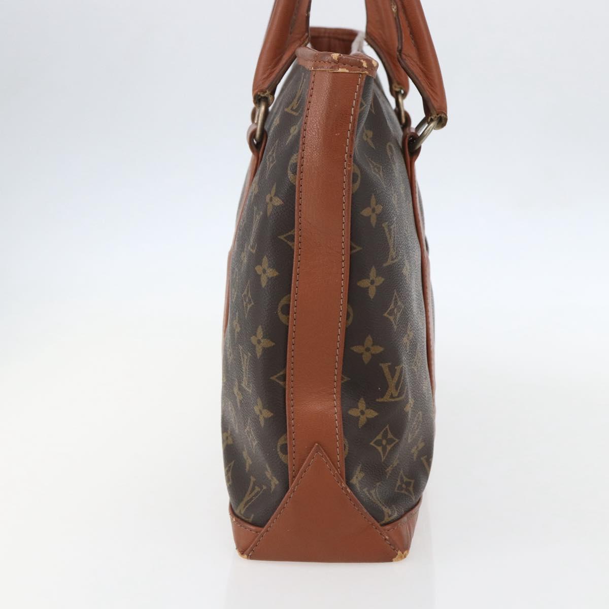 LOUIS VUITTON Monogram Sack Weekend PM Hand Bag M42425 LV Auth 155355