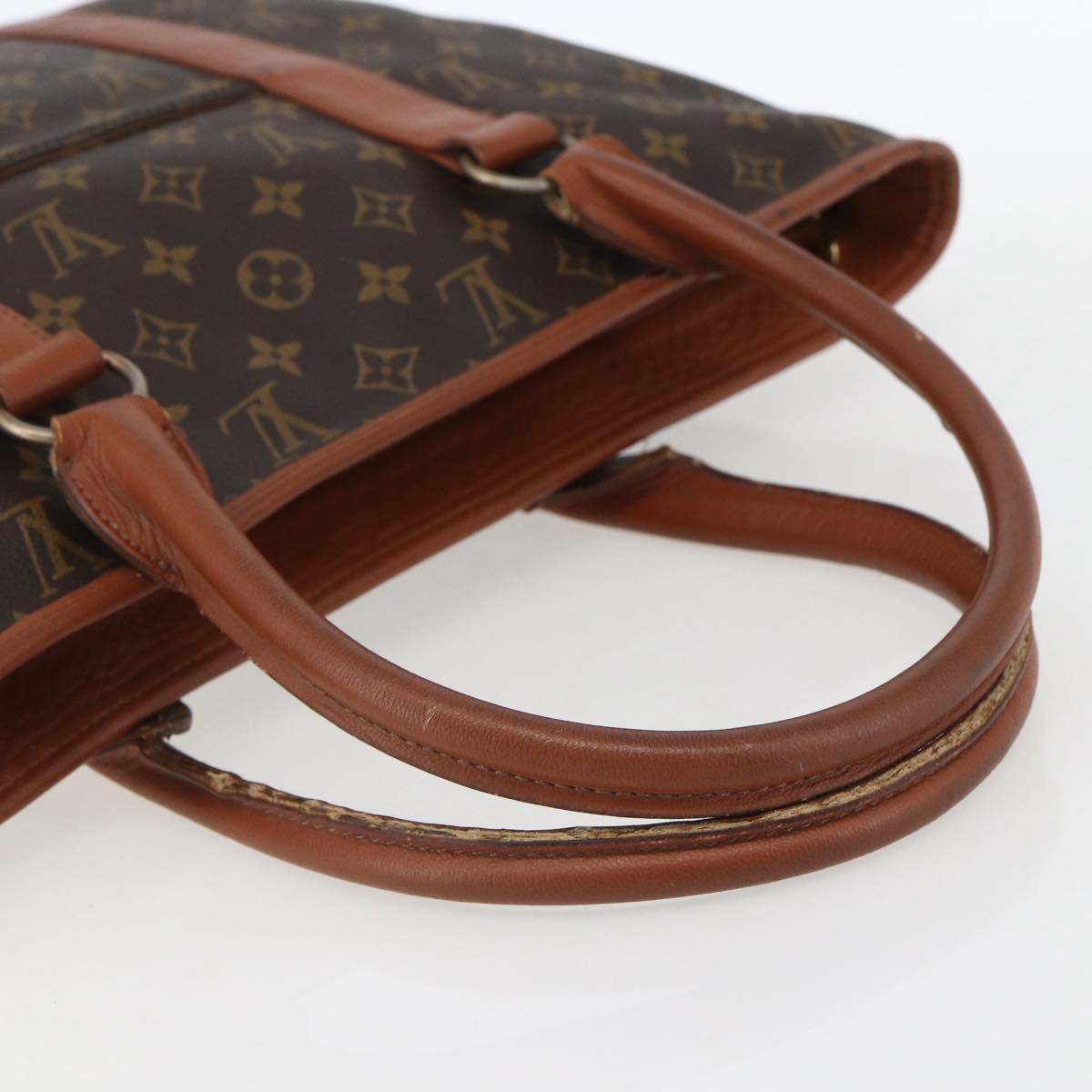 LOUIS VUITTON Monogram Sack Weekend PM Hand Bag M42425 LV Auth 155355