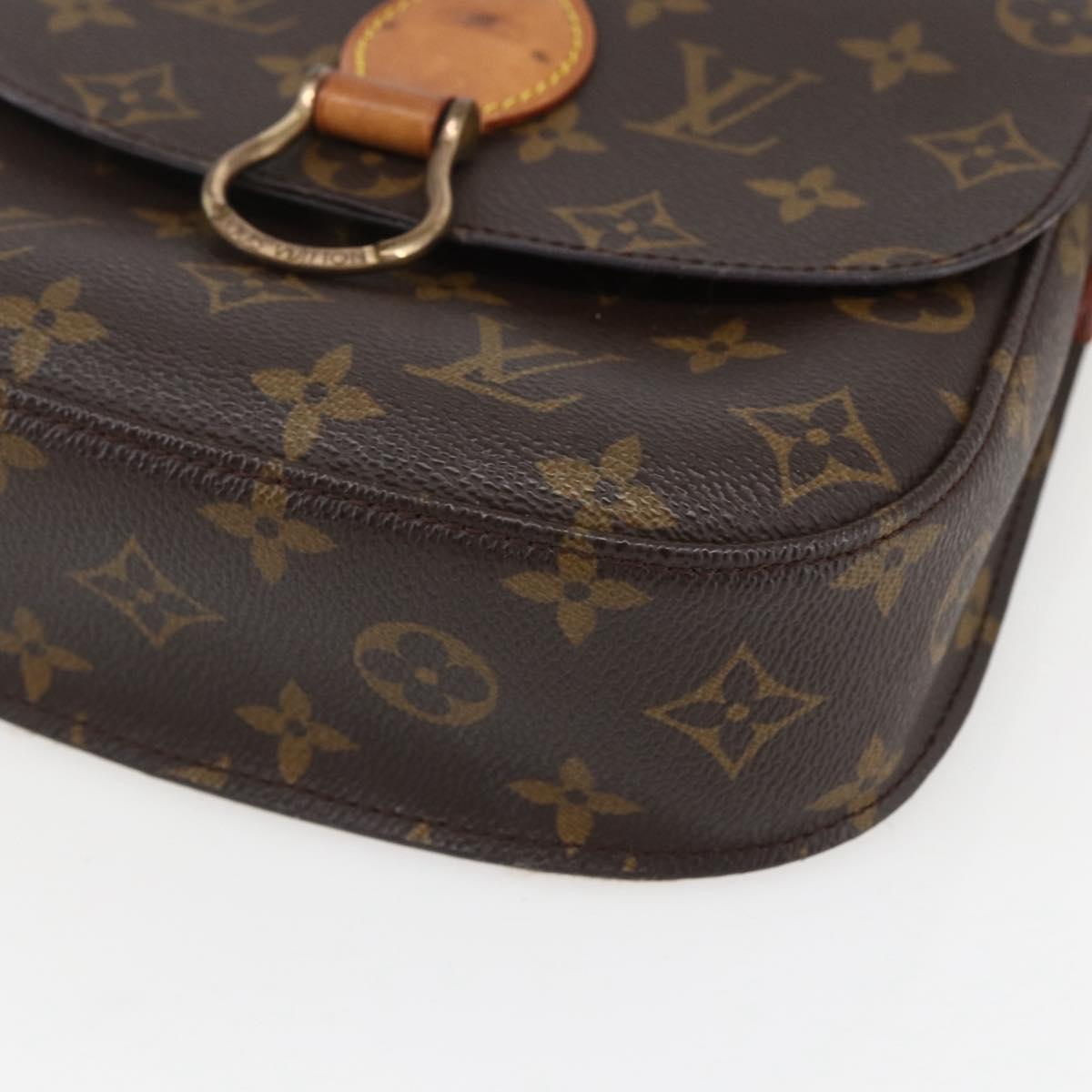 LOUIS VUITTON Monogram Saint Cloud MM Shoulder Bag M51243 LV Auth 155356