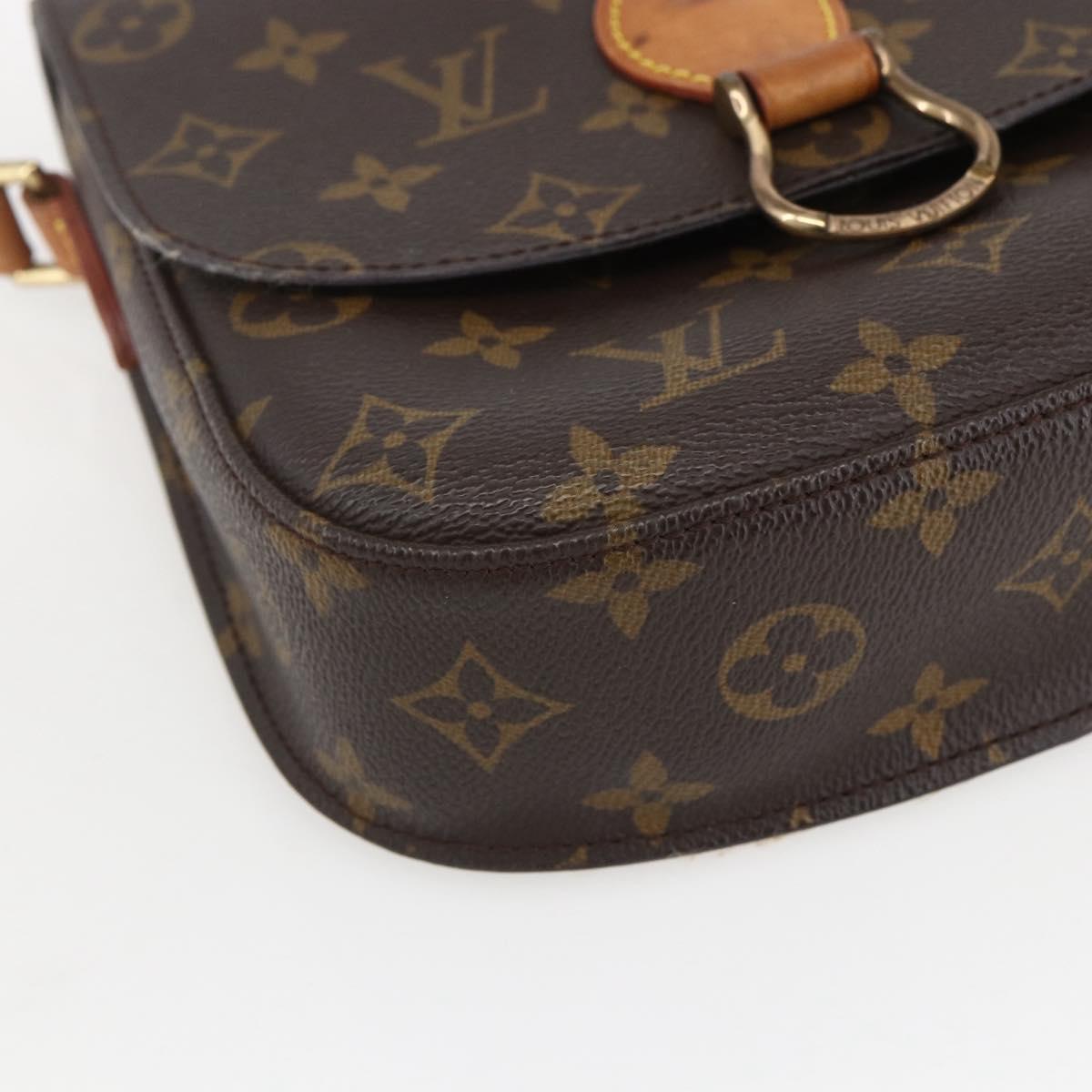 LOUIS VUITTON Monogram Saint Cloud MM Shoulder Bag M51243 LV Auth 155356