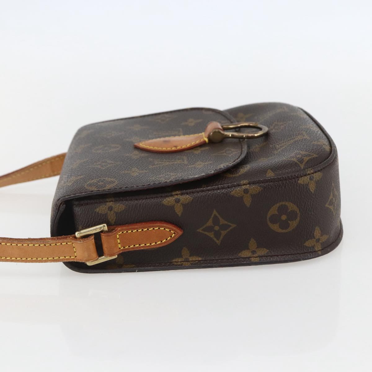 LOUIS VUITTON Monogram Saint Cloud MM Shoulder Bag M51243 LV Auth 155356