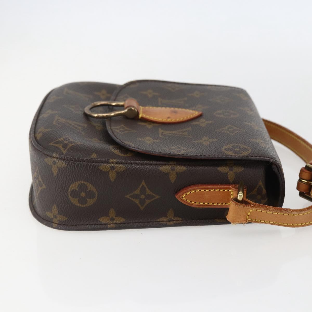 LOUIS VUITTON Monogram Saint Cloud MM Shoulder Bag M51243 LV Auth 155356