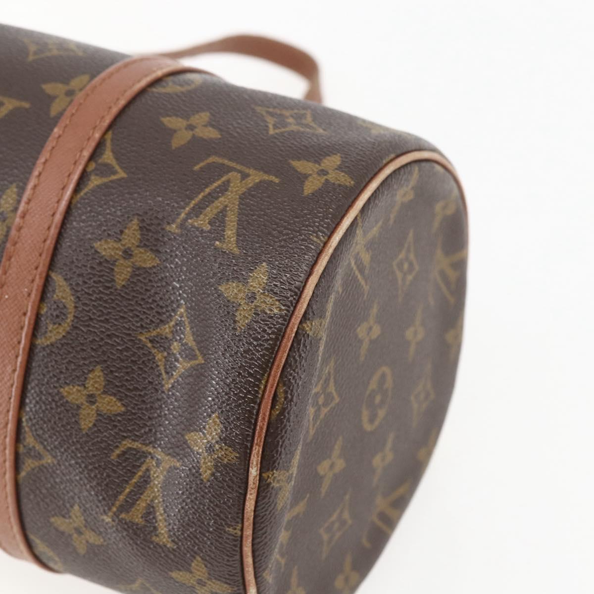 LOUIS VUITTON Monogram Papillon 30 Hand Bag M51385 LV Auth 155361