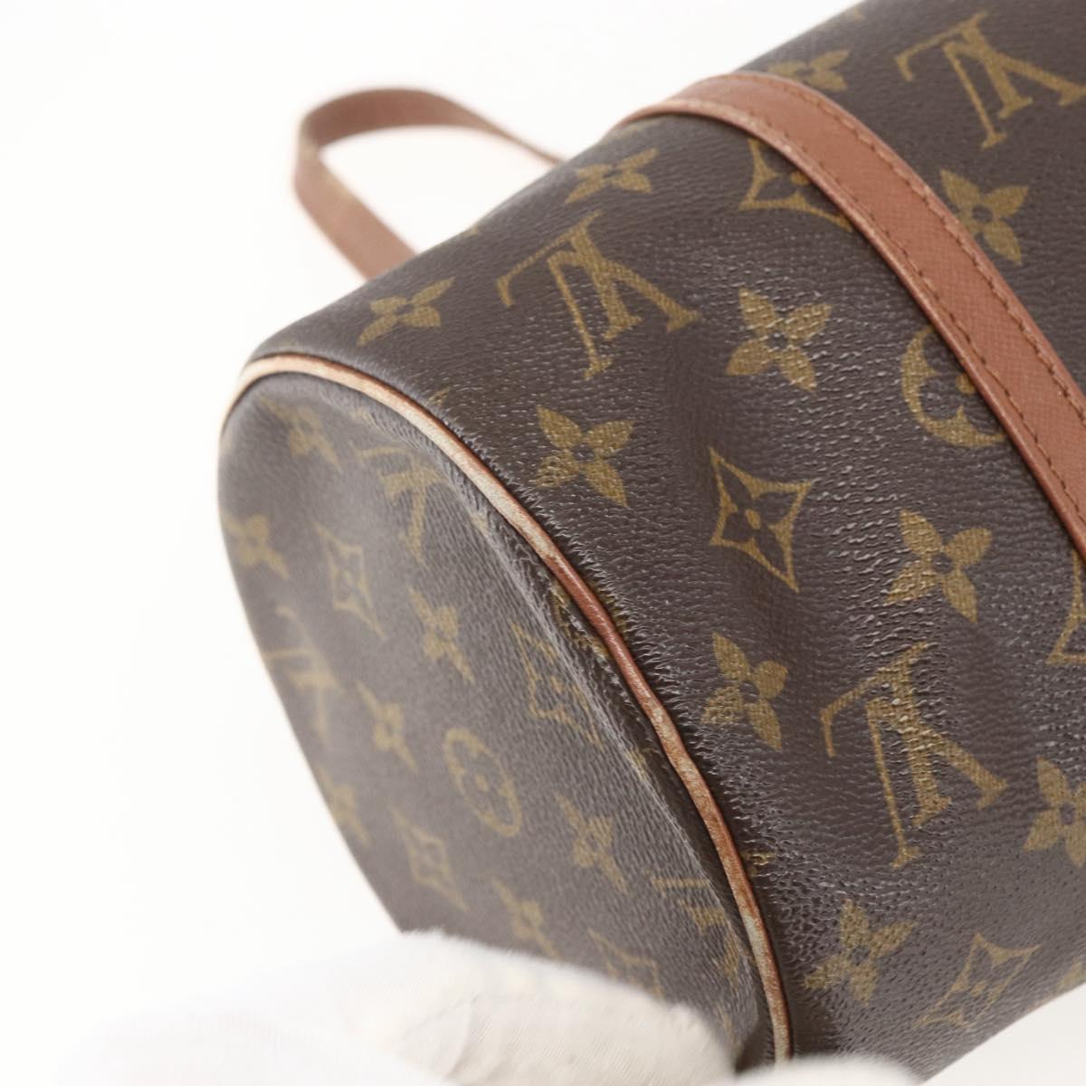 LOUIS VUITTON Monogram Papillon 30 Hand Bag M51385 LV Auth 155361