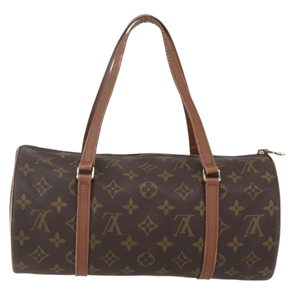 LOUIS VUITTON Monogram Papillon 30 Hand Bag M51385 LV Auth 155361