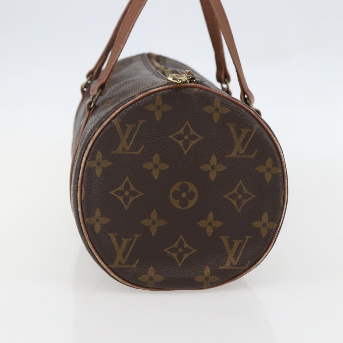LOUIS VUITTON Monogram Papillon 30 Hand Bag M51385 LV Auth 155361