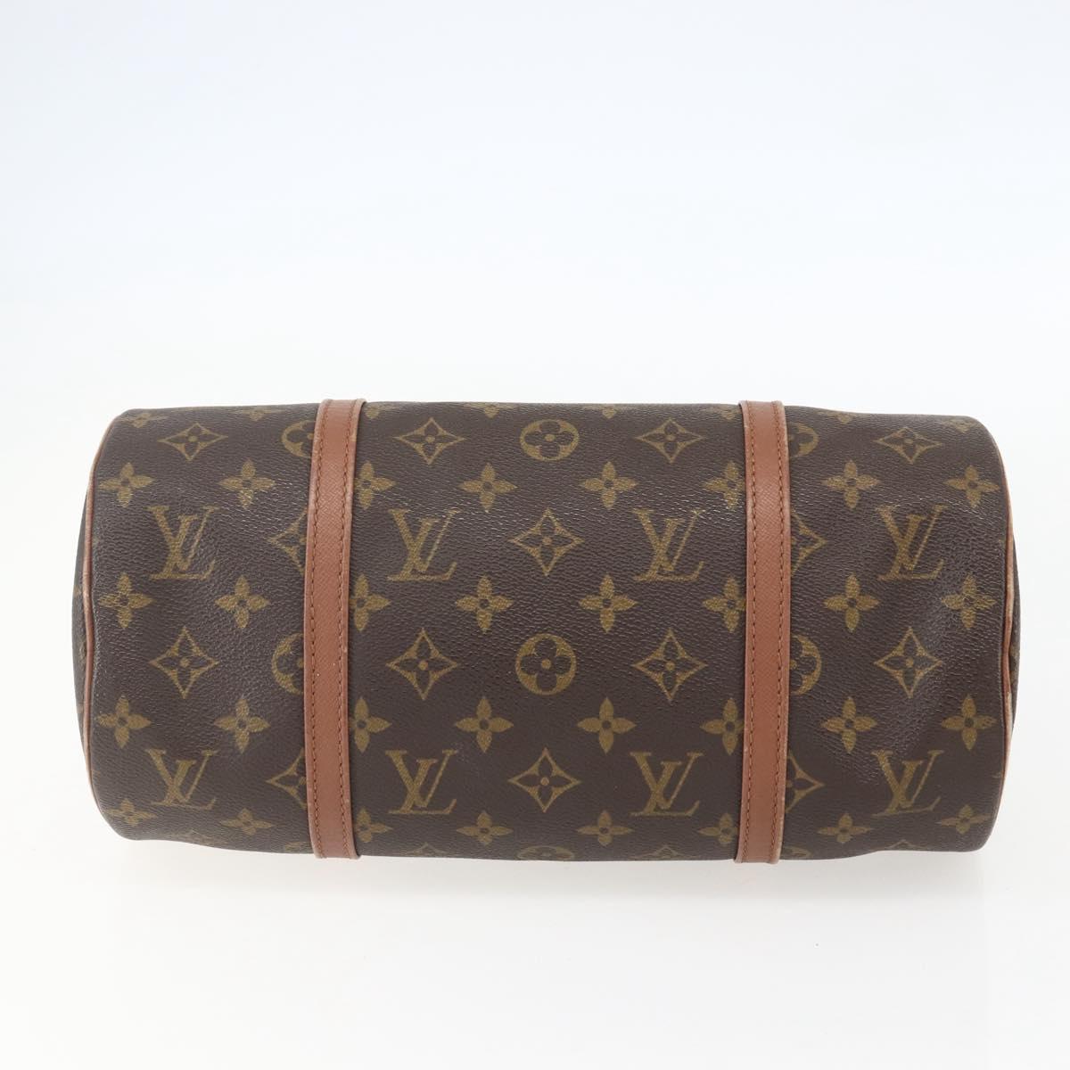 LOUIS VUITTON Monogram Papillon 30 Hand Bag M51385 LV Auth 155361