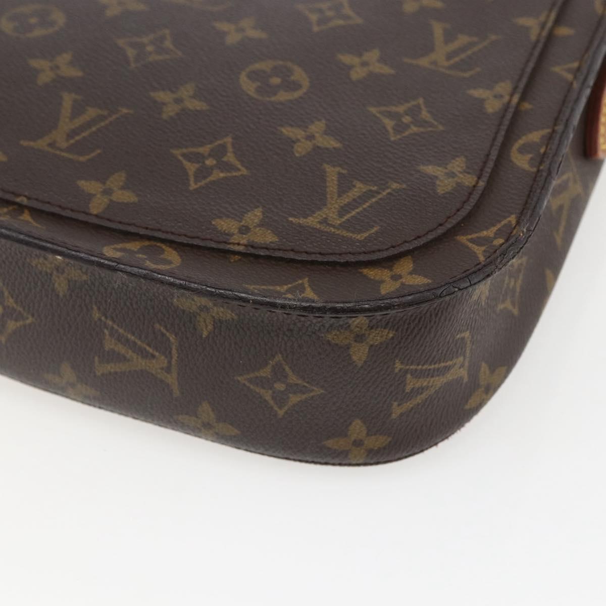 LOUIS VUITTON Monogram Saint Cloud GM Shoulder Bag M51242 LV Auth 155363