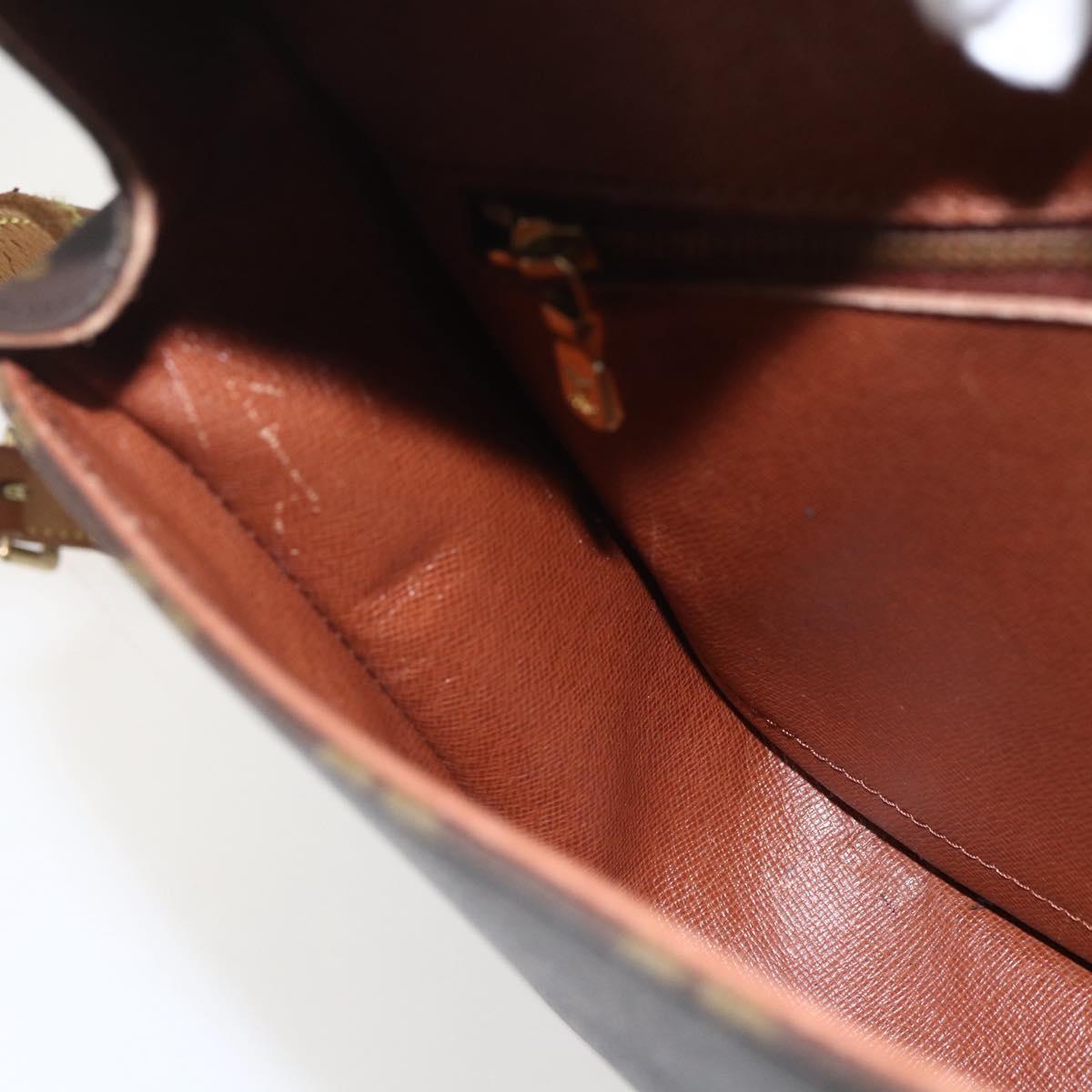 LOUIS VUITTON Monogram Saint Cloud GM Shoulder Bag M51242 LV Auth 155363