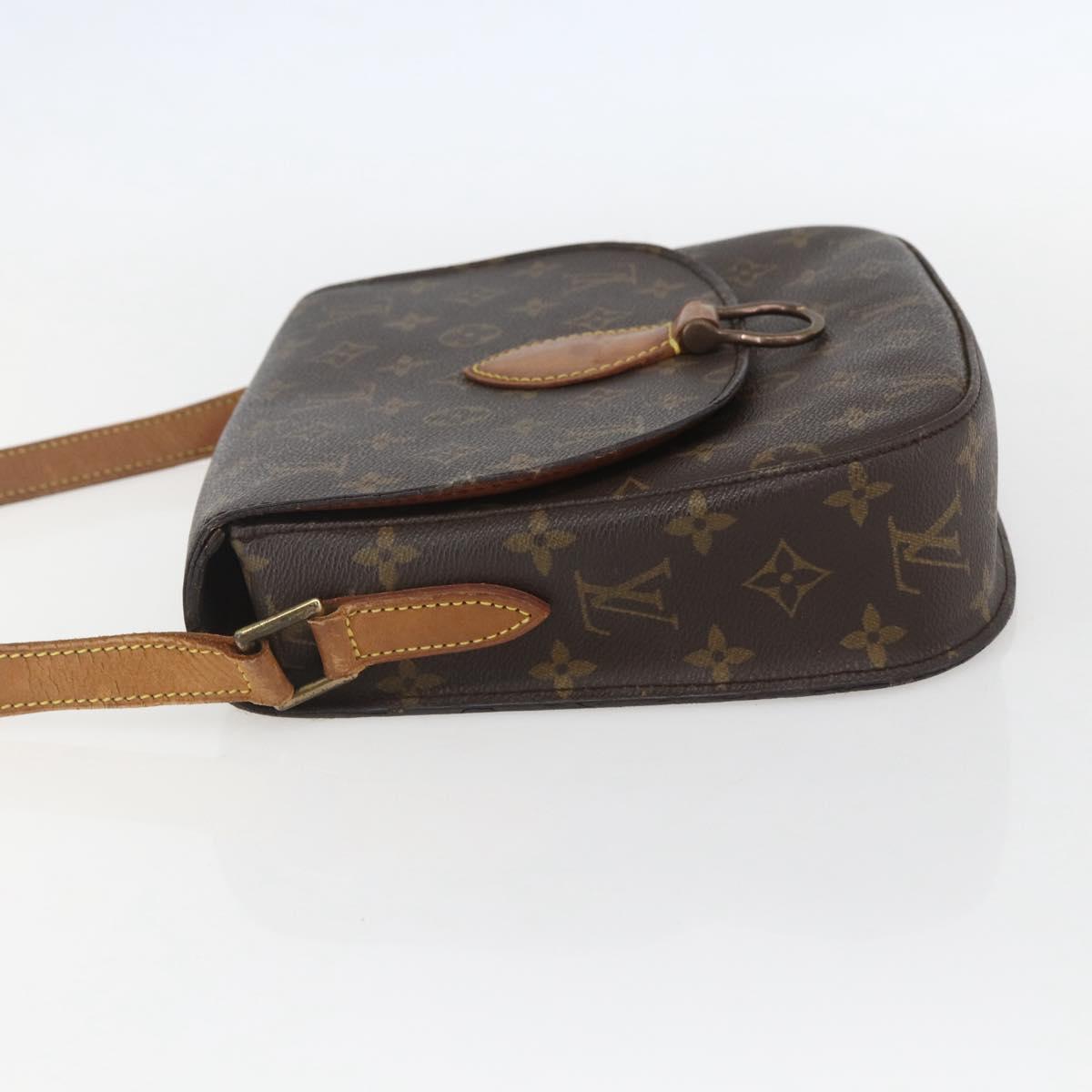 LOUIS VUITTON Monogram Saint Cloud GM Shoulder Bag M51242 LV Auth 155363