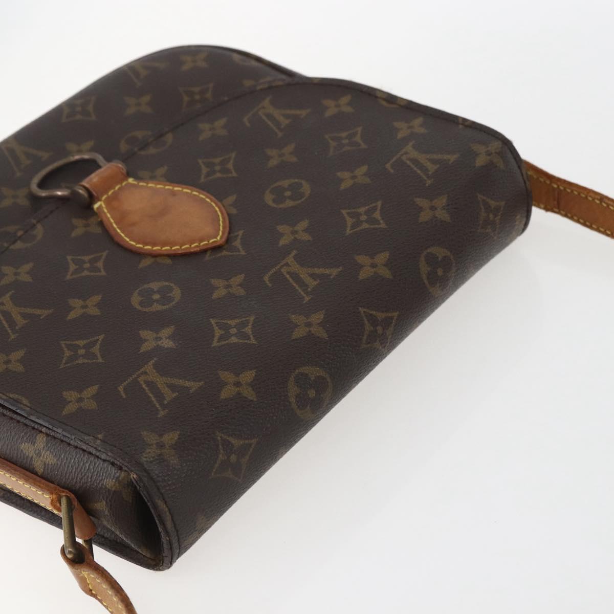 LOUIS VUITTON Monogram Saint Cloud GM Shoulder Bag M51242 LV Auth 155363