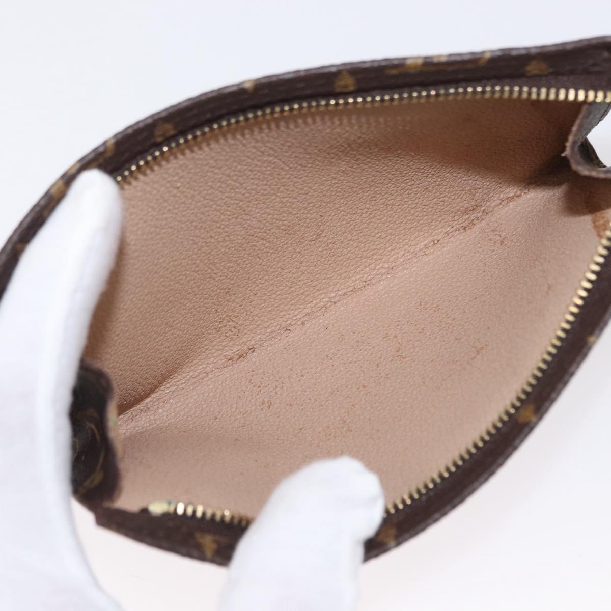 LOUIS VUITTON Monogram Bucket PM Accessory Pouch LV Auth 155367