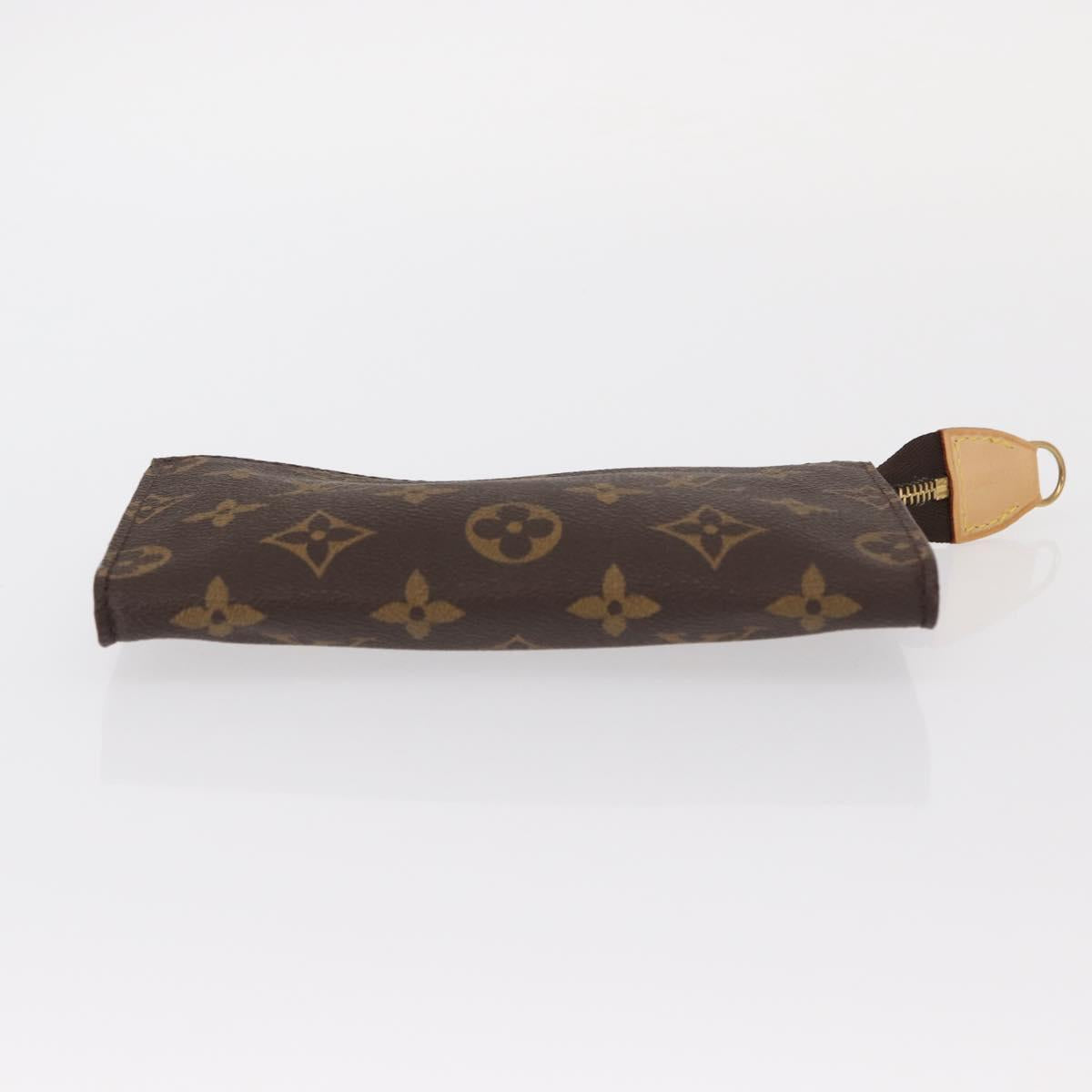 LOUIS VUITTON Monogram Bucket PM Accessory Pouch LV Auth 155367